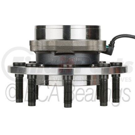 NTN WE60976 Wheel Bearing and Hub Assembly - Steel, Natural, with Wheel Studs