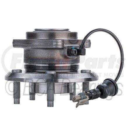 NTN WE60995 Wheel Bearing and Hub Assembly - Steel, Natural, with Wheel Studs