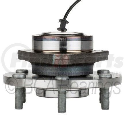 NTN WE61000 Wheel Bearing and Hub Assembly - Steel, Natural, with Wheel Studs
