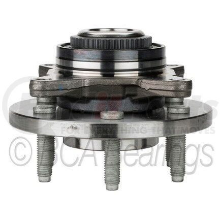 NTN WE61077 Wheel Bearing and Hub Assembly - Steel, Natural, with Wheel Studs