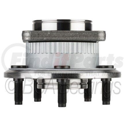 NTN WE61080 Wheel Bearing and Hub Assembly - Steel, Natural, with Wheel Studs