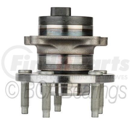 NTN WE61095 Wheel Bearing and Hub Assembly - Steel, Natural, with Wheel Studs