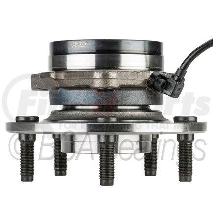 NTN WE61134 Wheel Bearing and Hub Assembly - Steel, Natural, with Wheel Studs