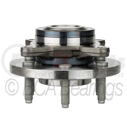 NTN WE61114 Wheel Bearing and Hub Assembly - Steel, Natural, with Wheel Studs