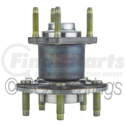 NTN WE61120 Wheel Bearing and Hub Assembly - Steel, Natural, with Wheel Studs