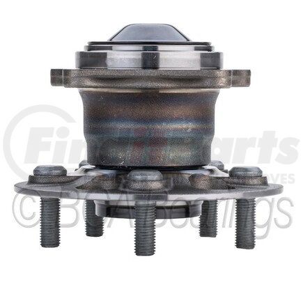 NTN WE61153 Wheel Bearing and Hub Assembly - Steel, Natural, with Wheel Studs
