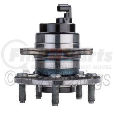 NTN WE61191 Wheel Bearing and Hub Assembly - Steel, Natural, with Wheel Studs