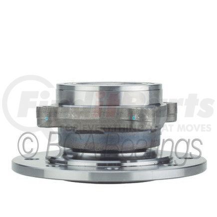 NTN WE61196 Wheel Bearing and Hub Assembly - Steel, Natural, with Wheel Studs
