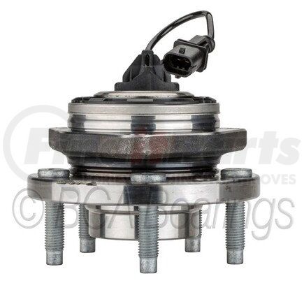 NTN WE61214 Wheel Bearing and Hub Assembly - Steel, Natural, with Wheel Studs