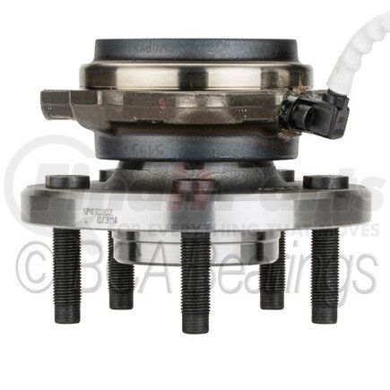 NTN WE61221 Wheel Bearing and Hub Assembly - Steel, Natural, with Wheel Studs
