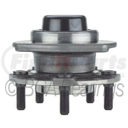 NTN WE61222 Wheel Bearing and Hub Assembly - Steel, Natural, with Wheel Studs