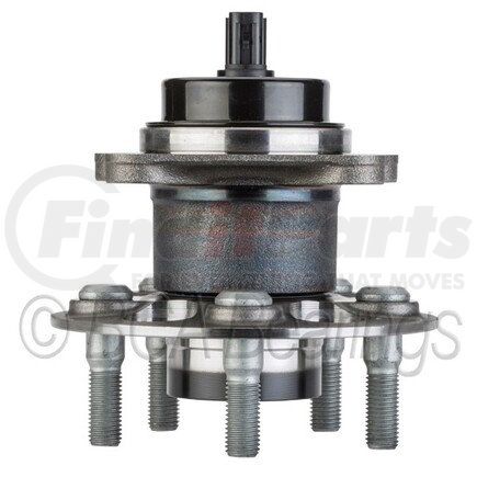 NTN WE61206 Wheel Bearing and Hub Assembly - Steel, Natural, with Wheel Studs