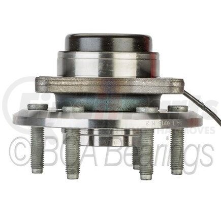 NTN WE61231 Wheel Bearing and Hub Assembly - Steel, Natural, with Wheel Studs