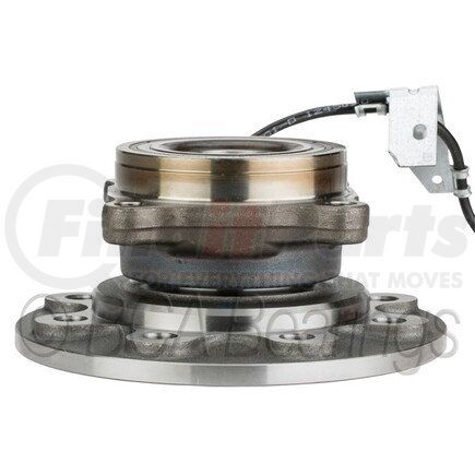 NTN WE61267 Wheel Bearing and Hub Assembly - Steel, Natural, with Wheel Studs