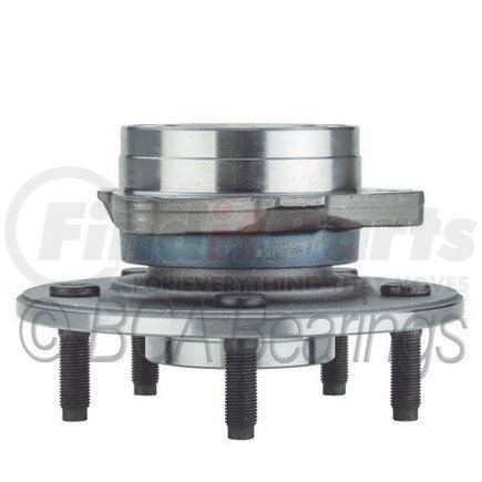 NTN WE61253 Wheel Bearing and Hub Assembly - Steel, Natural, with Wheel Studs