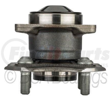 NTN WE61280 Wheel Bearing and Hub Assembly - Steel, Natural, with Wheel Studs
