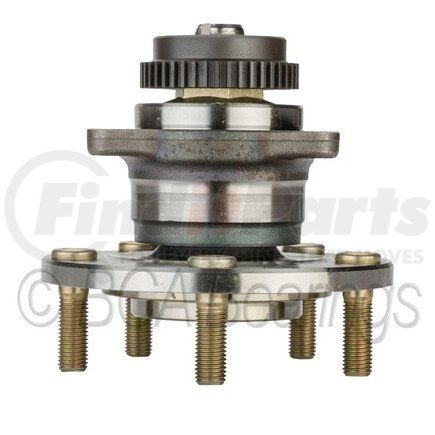 NTN WE61283 Wheel Bearing and Hub Assembly - Steel, Natural, with Wheel Studs