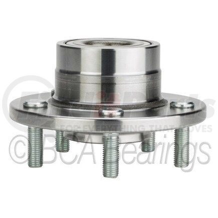 NTN WE61284 Wheel Bearing and Hub Assembly - Steel, Natural, with Wheel Studs