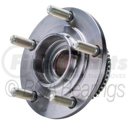 NTN WE61321 Wheel Bearing and Hub Assembly - Steel, Natural, with Wheel Studs