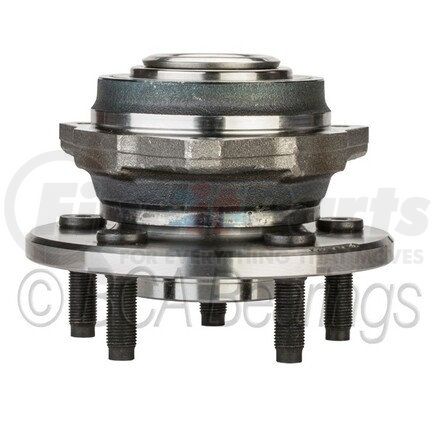 NTN WE61324 Wheel Bearing and Hub Assembly - Steel, Natural, with Wheel Studs