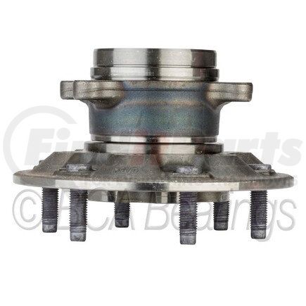 NTN WE61331 Wheel Bearing and Hub Assembly - Steel, Natural, with Wheel Studs