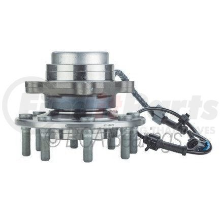 NTN WE61310 Wheel Bearing and Hub Assembly - Steel, Natural, with Wheel Studs