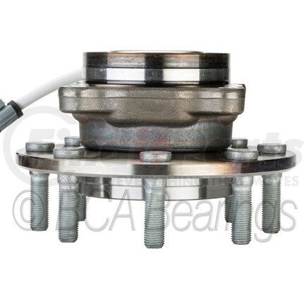 NTN WE61313 Wheel Bearing and Hub Assembly - Steel, Natural, with Wheel Studs