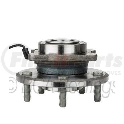 NTN WE61364 Wheel Bearing and Hub Assembly - Steel, Natural, with Wheel Studs