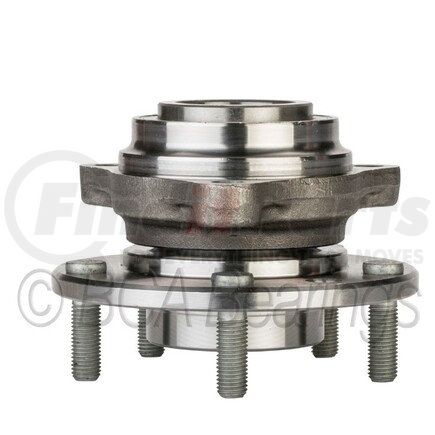 NTN WE61390 Wheel Bearing and Hub Assembly - Steel, Natural, with Wheel Studs