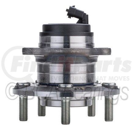 NTN WE61387 Wheel Bearing and Hub Assembly - Steel, Natural, with Wheel Studs
