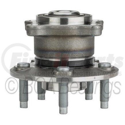 NTN WE61434 Wheel Bearing and Hub Assembly - Steel, Natural, with Wheel Studs