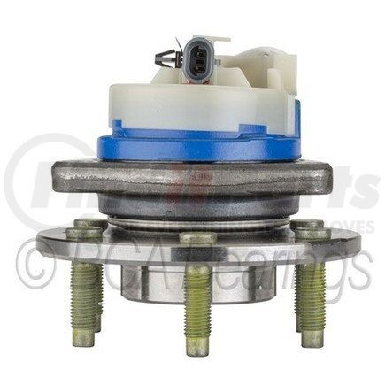 NTN WE61441 Wheel Bearing and Hub Assembly - Steel, Natural, with Wheel Studs