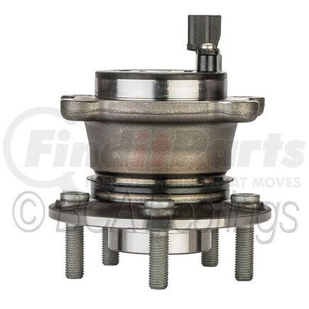 NTN WE61442 Wheel Bearing and Hub Assembly - Steel, Natural, with Wheel Studs