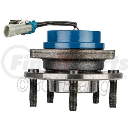 NTN WE61463 Wheel Bearing and Hub Assembly - Steel, Natural, with Wheel Studs