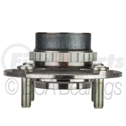 NTN WE61455 Wheel Bearing and Hub Assembly - Steel, Natural, with Wheel Studs