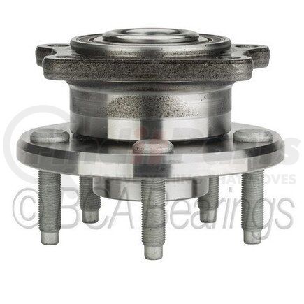 NTN WE61481 Wheel Bearing and Hub Assembly - Steel, Natural, with Wheel Studs