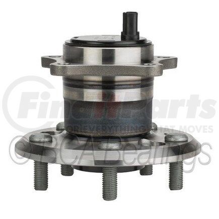 NTN WE61475 Wheel Bearing and Hub Assembly - Steel, Natural, with Wheel Studs