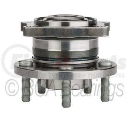 NTN WE61490 Wheel Bearing and Hub Assembly - Steel, Natural, with Wheel Studs