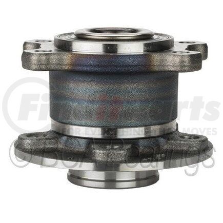 NTN WE61492 Wheel Bearing and Hub Assembly - Steel, Natural, without Wheel Studs