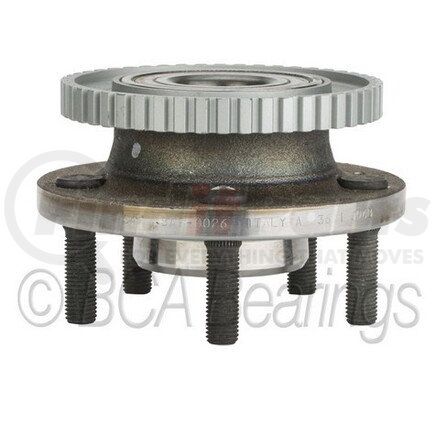 NTN WE61525 Wheel Bearing and Hub Assembly - Steel, Natural, with Wheel Studs