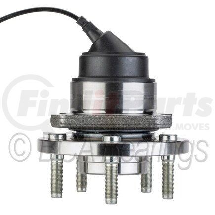 NTN WE61527 Wheel Bearing and Hub Assembly - Steel, Natural, with Wheel Studs