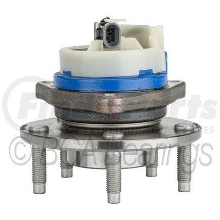 NTN WE61520 Wheel Bearing and Hub Assembly - Steel, Natural, with Wheel Studs