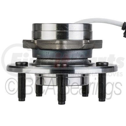 NTN WE61560 Wheel Bearing and Hub Assembly - Steel, Natural, with Wheel Studs