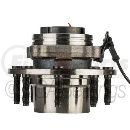 NTN WE61569 Wheel Bearing and Hub Assembly - Steel, Natural, with Wheel Studs