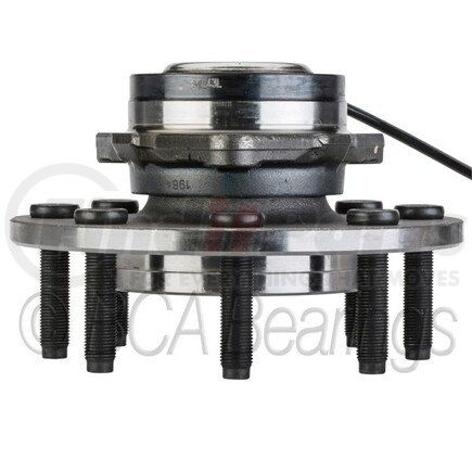 NTN WE61572 Wheel Bearing and Hub Assembly - Steel, Natural, with Wheel Studs