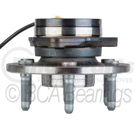NTN WE61574 Wheel Bearing and Hub Assembly - Steel, Natural, with Wheel Studs