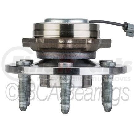 NTN WE61576 Wheel Bearing and Hub Assembly - Steel, Natural, with Wheel Studs