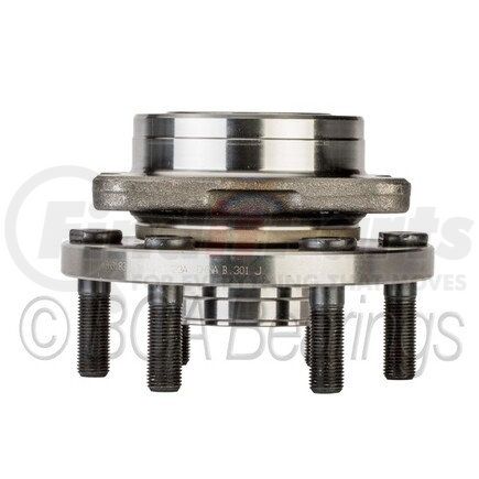 NTN WE61614 Wheel Bearing and Hub Assembly - Steel, Natural, with Wheel Studs