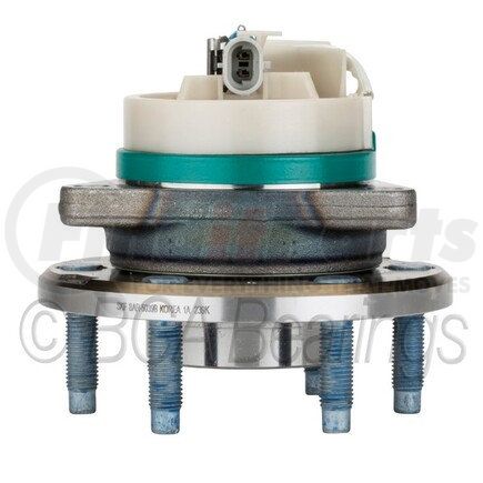 NTN WE61616 Wheel Bearing and Hub Assembly - Steel, Natural, with Wheel Studs