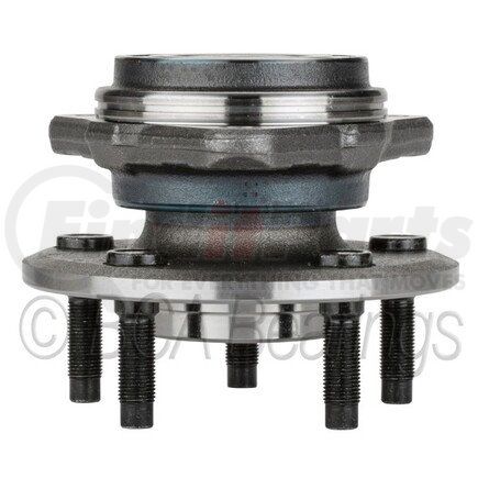 NTN WE61586 Wheel Bearing and Hub Assembly - Steel, Natural, with Wheel Studs
